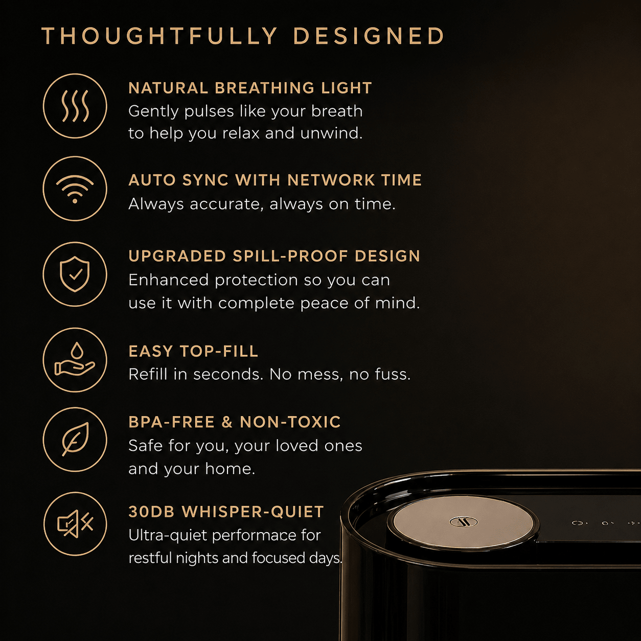 Aura Bedside - Sandal Bloom