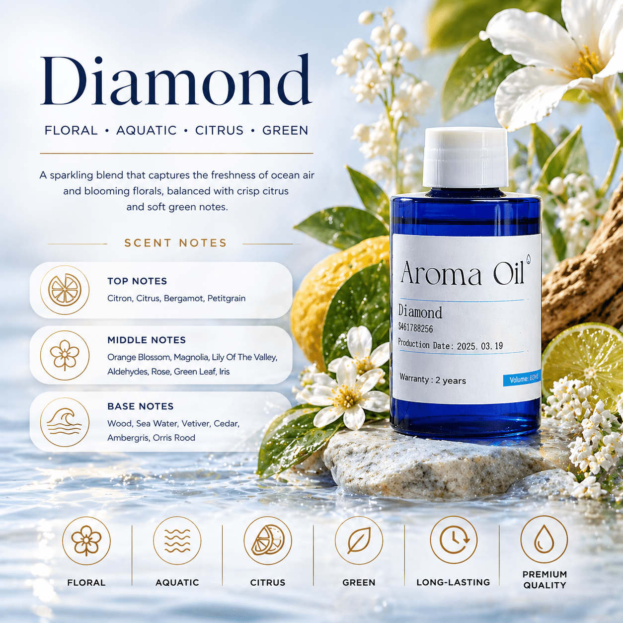 Diamond - 100ml - Sandal Bloom