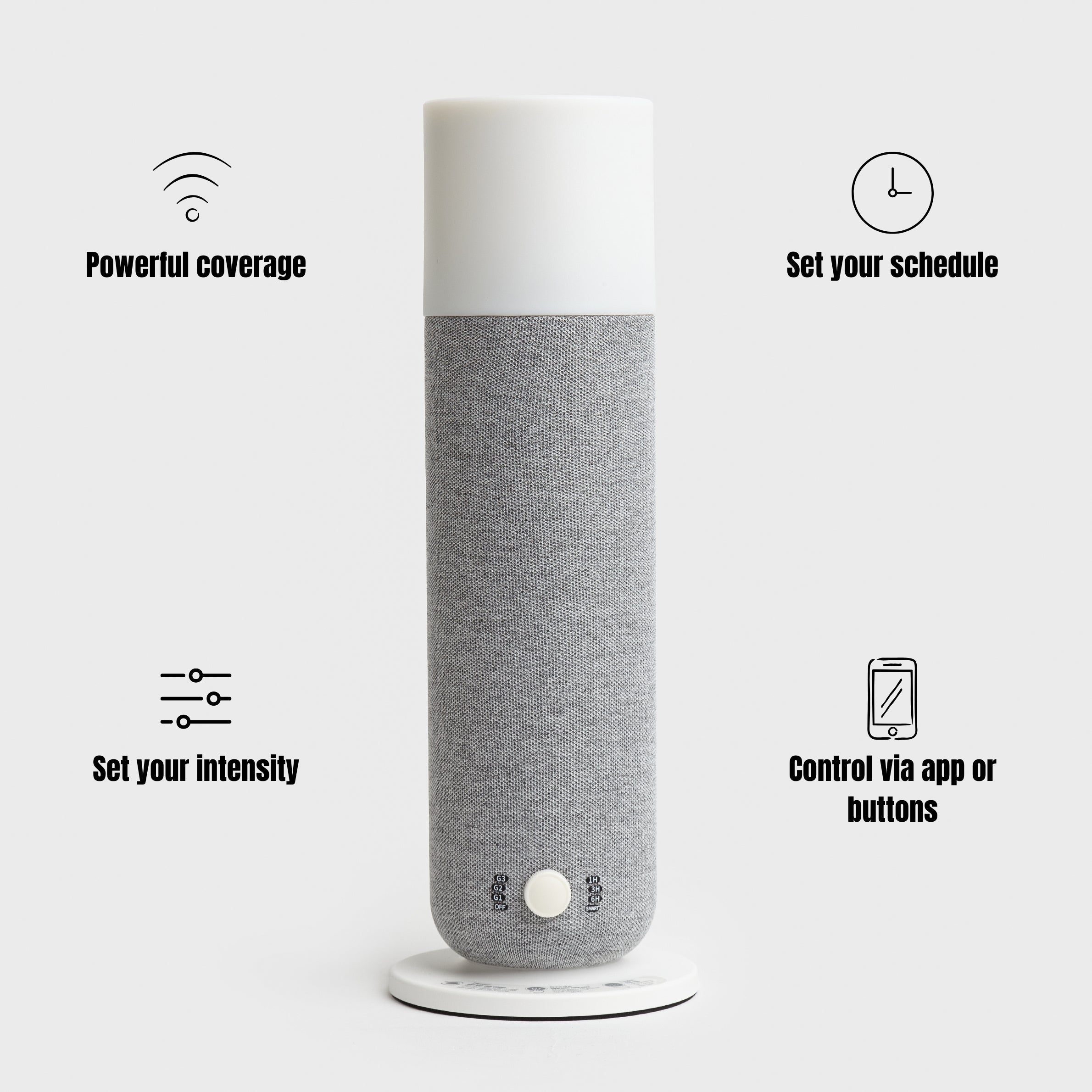 Solene - Fabric Series Electric Oil Diffuser - Sandal Bloom