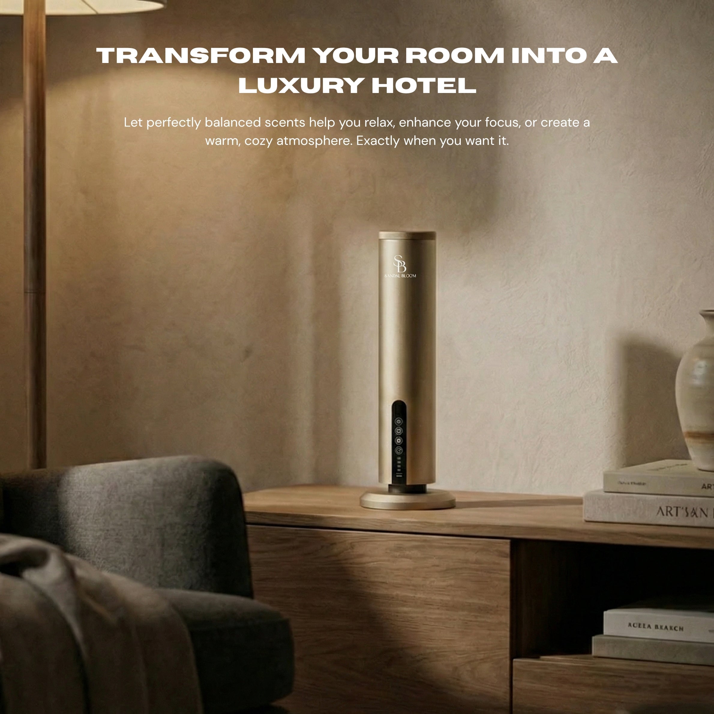Valere - The Ultimate Electric Oil Diffuser - Sandal Bloom