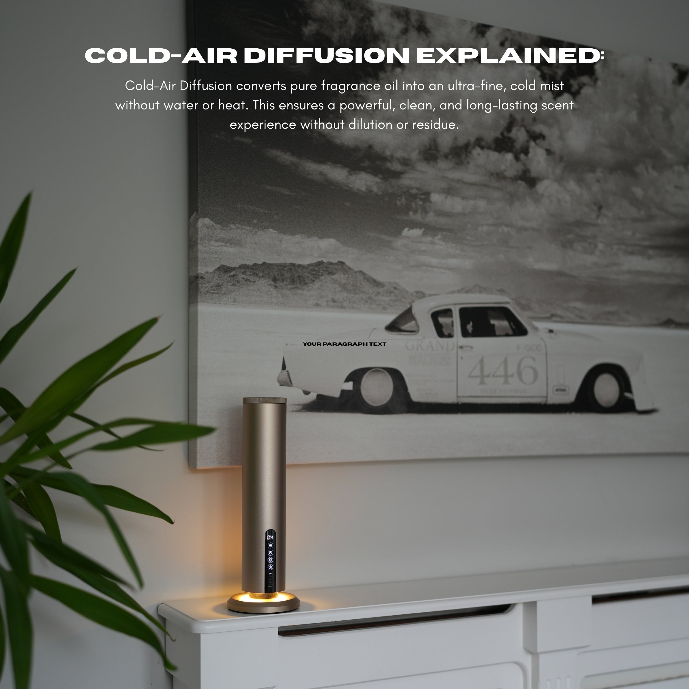 Valere - The Ultimate Electric Oil Diffuser - Sandal Bloom