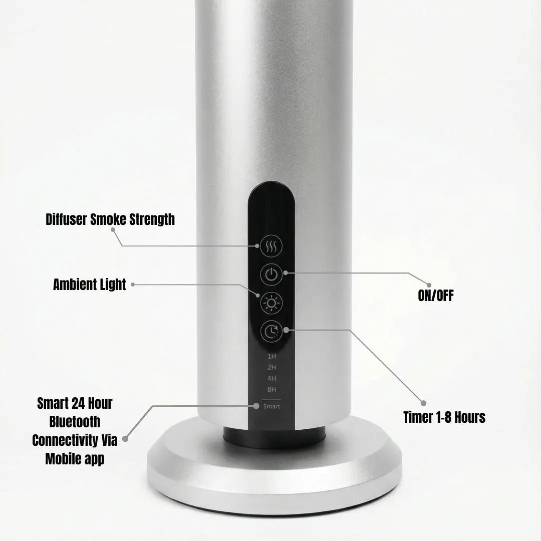 Valere - The Ultimate Electric Oil Diffuser (Silver) - Sandal Bloom
